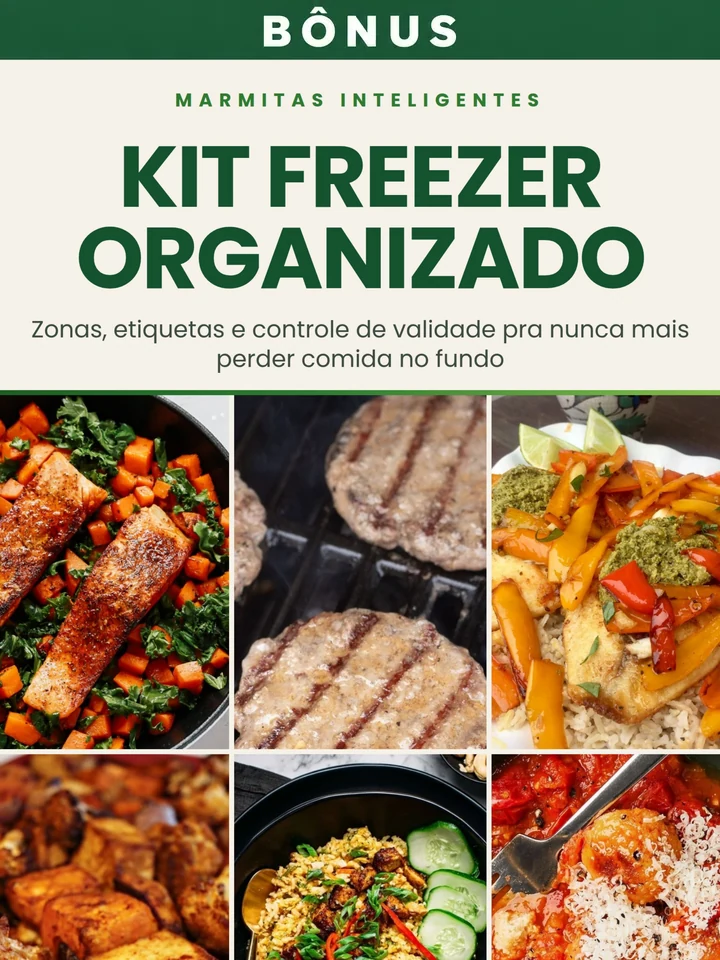 Bônus 1: Kit Freezer Organizado
