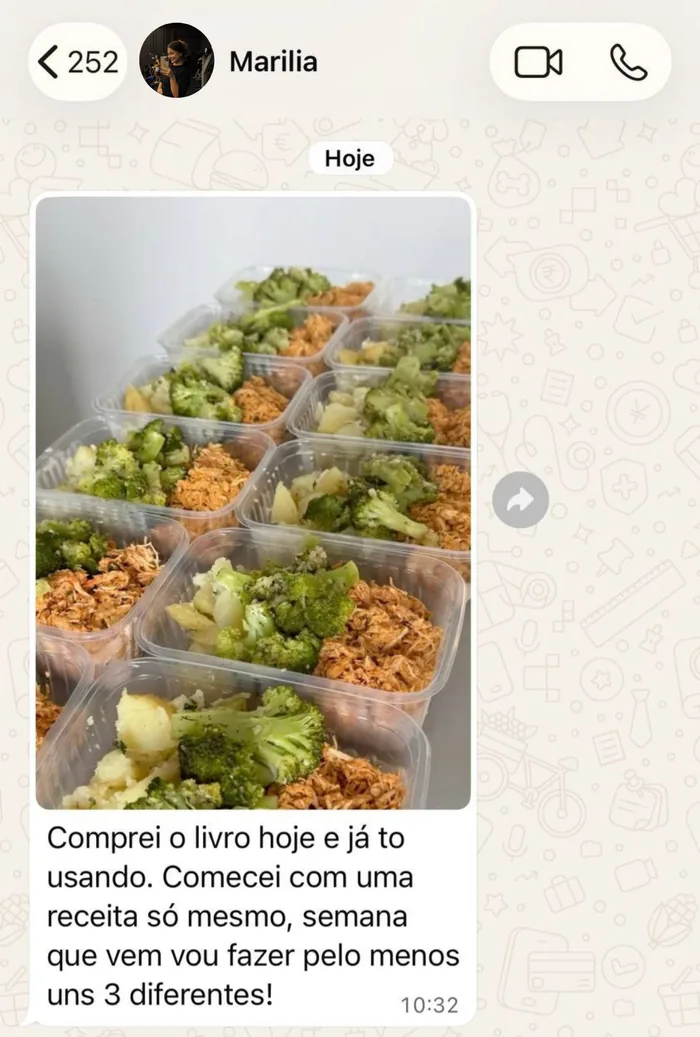 Marília: comprei o livro hoje e já estou usando